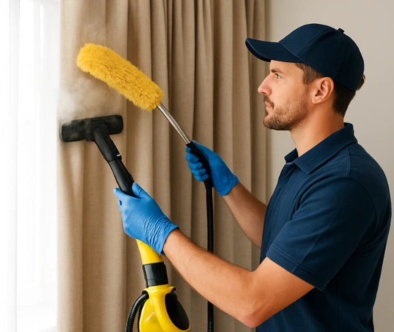Trusted blind cleaning technician Matty Curtain Cleaning toongabbie-nsw QLD