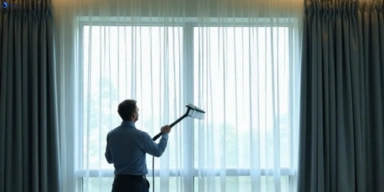 Commercial curtain steam cleaning service toongabbie-nsw hotels offices