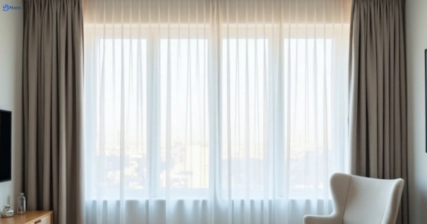 Freshly steam cleaned curtains in toongabbie-nsw QLD